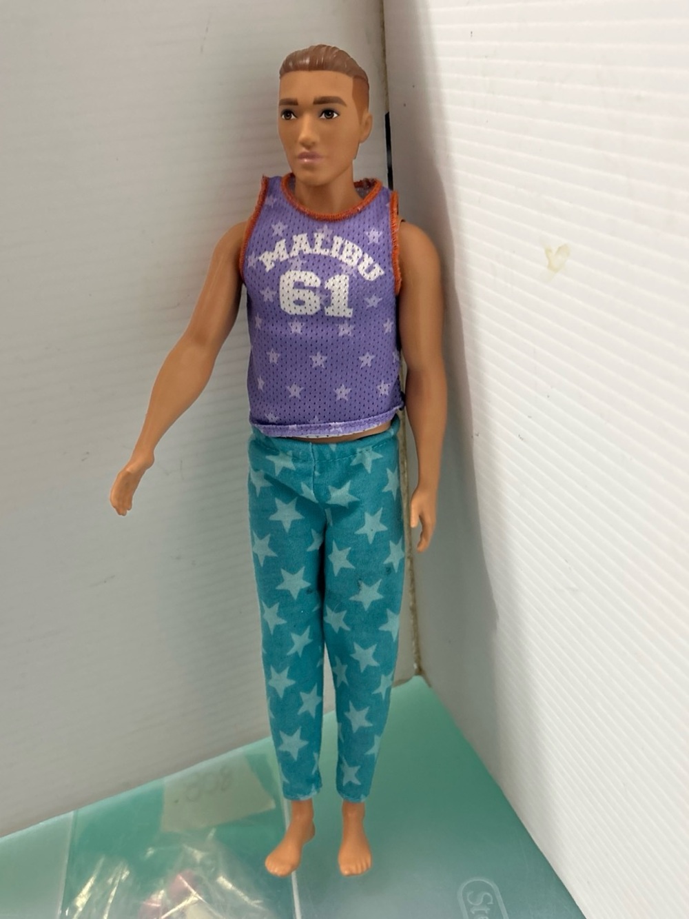 Mattel Purple Star Tank & Teal Star Pants Doll Outfit